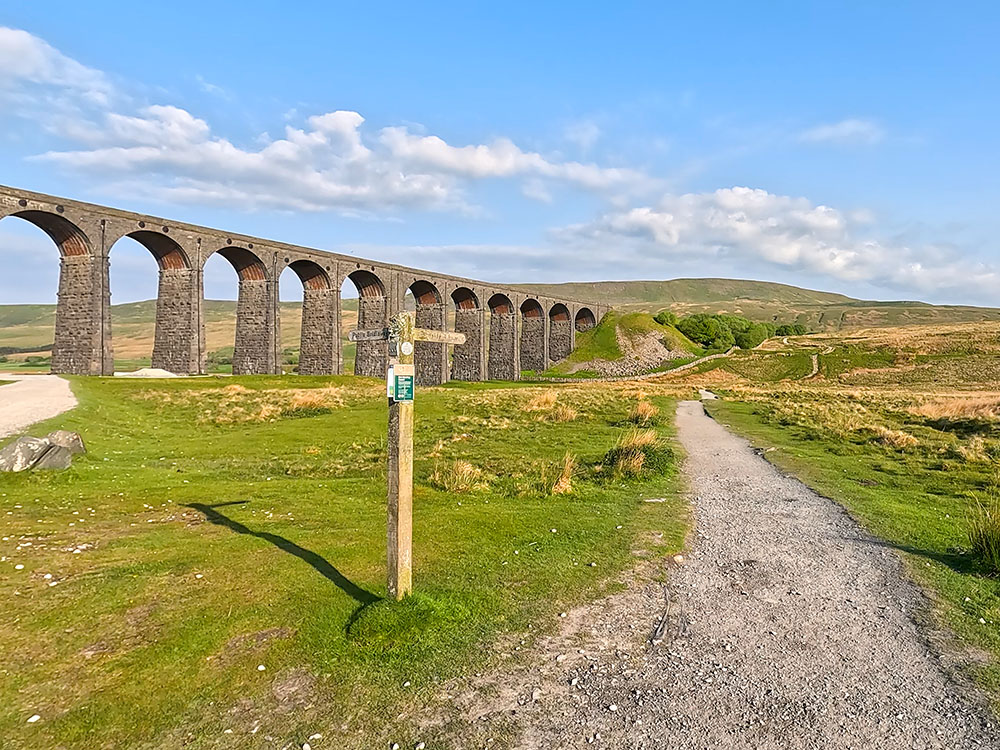 Whernside and the Ribblehead Viaduct