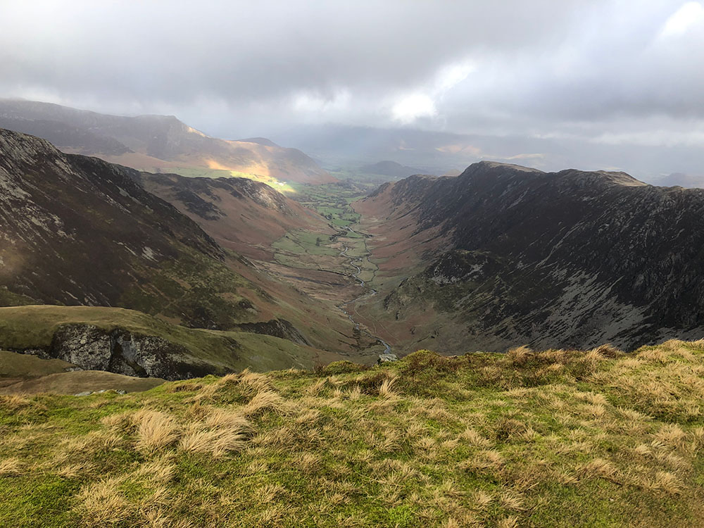 Newlands Valley in the Lake District