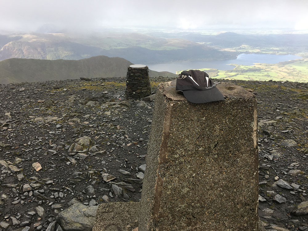 Trig Point on Skiddaw