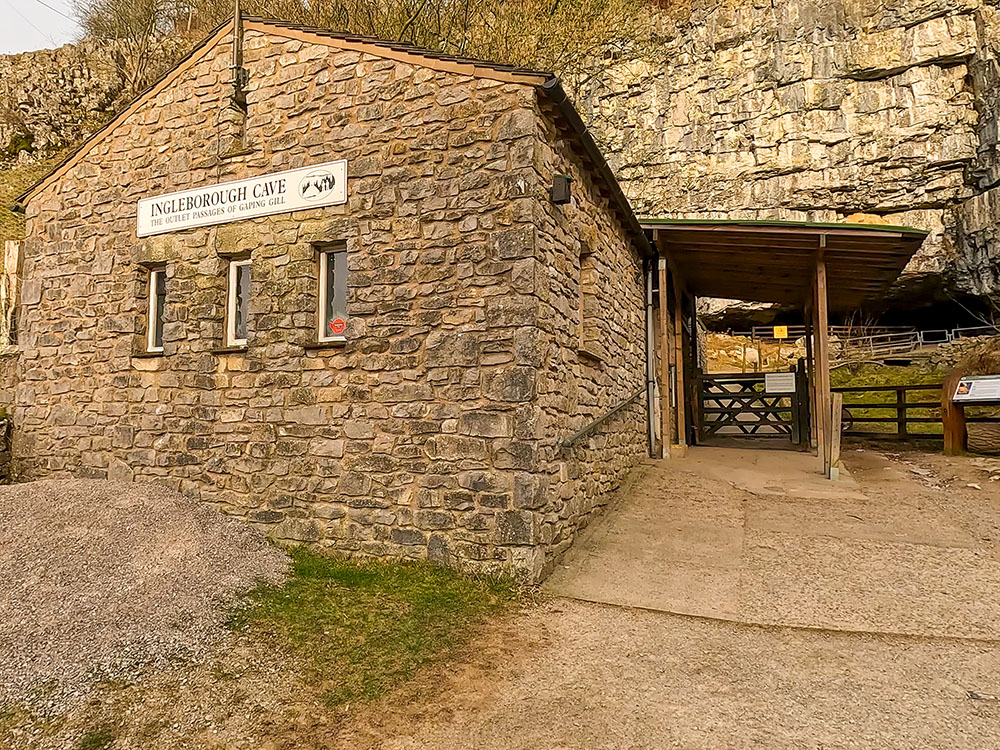 Entrance to Ingleborough Cave