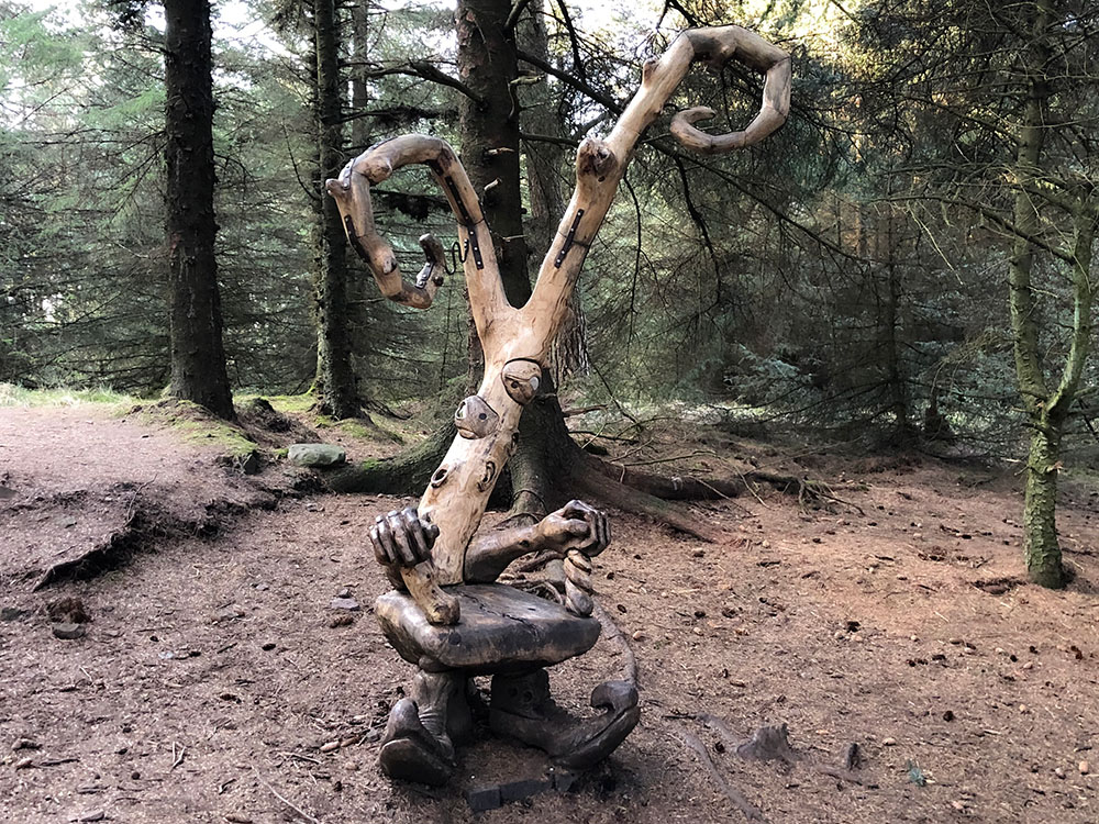 Magic Chair in the Pendle Sculpture Trail