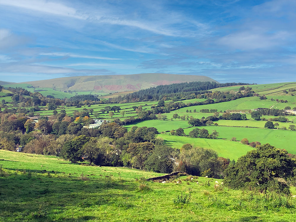 Pendle Hill from Pasture Lane