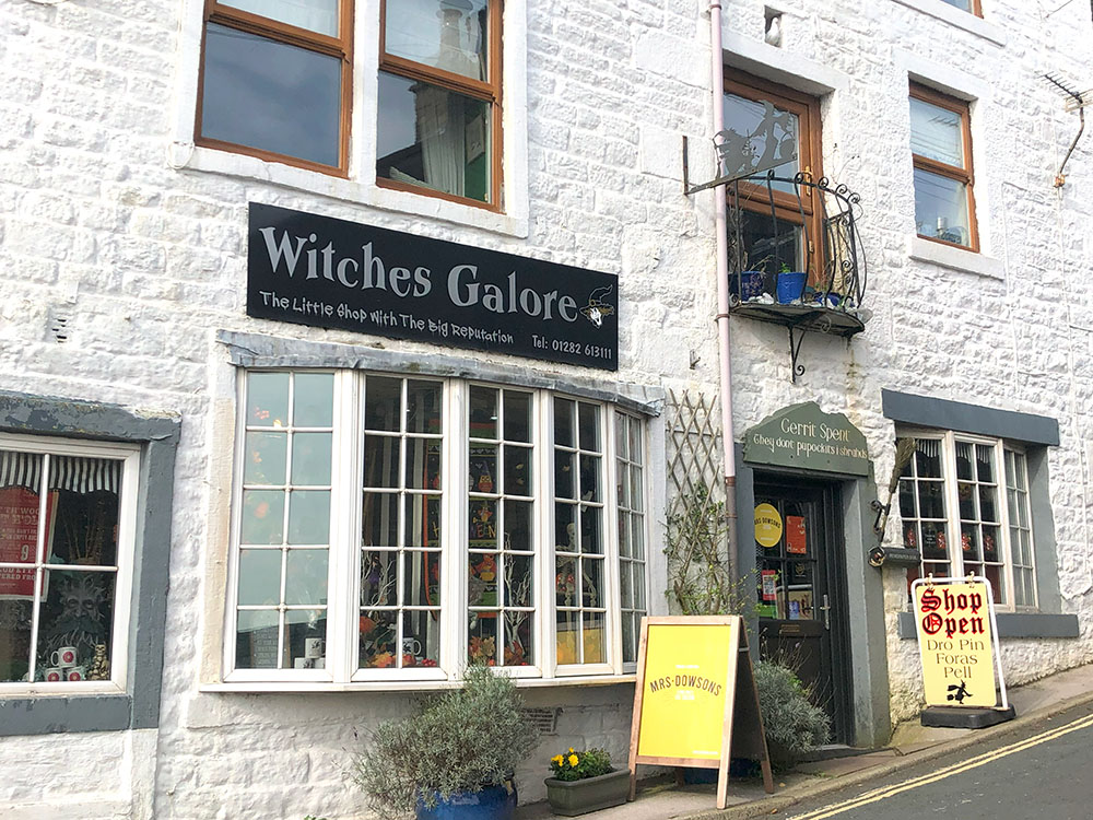 Witches Galore Shop in Newchurch