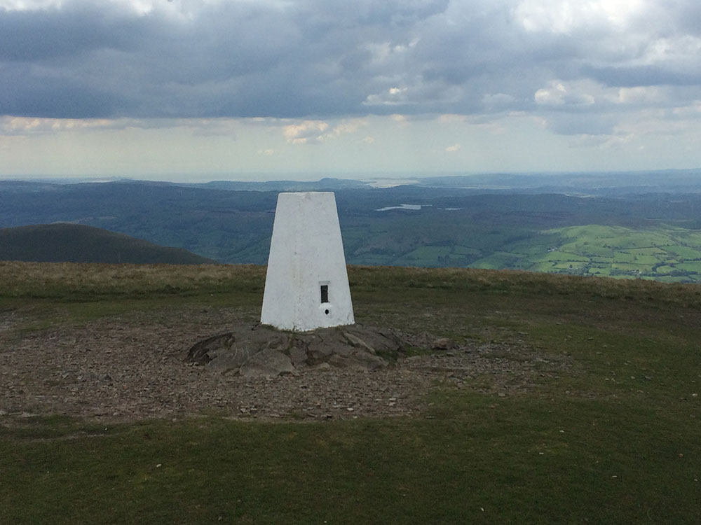 Calf Trig Point in the Howgills