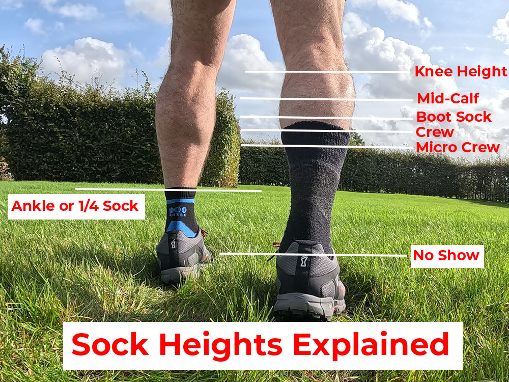 Sock heights explained