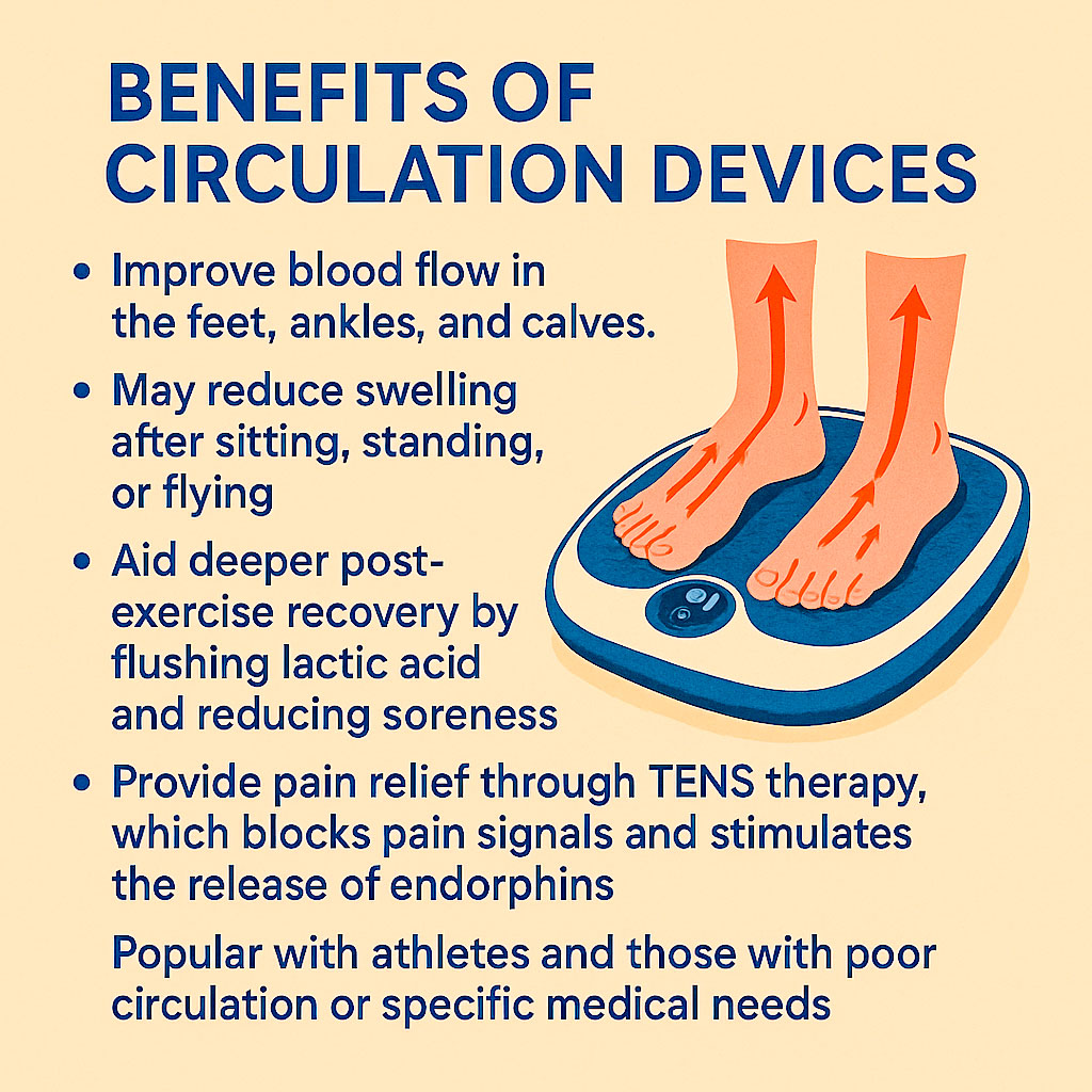 Benefits of circulation devices