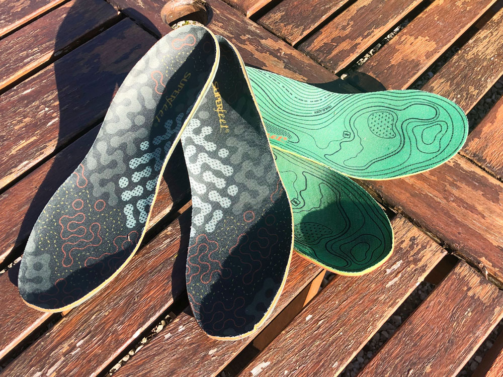 Hiking boot insoles