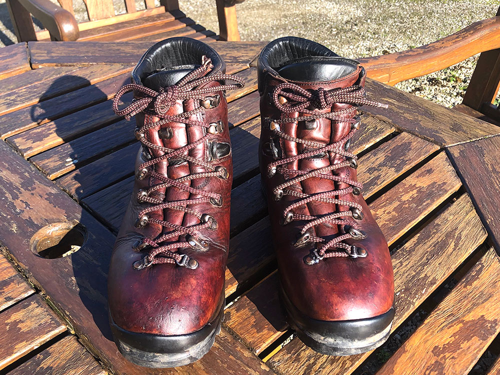 Scarpa SL leather hiking boots