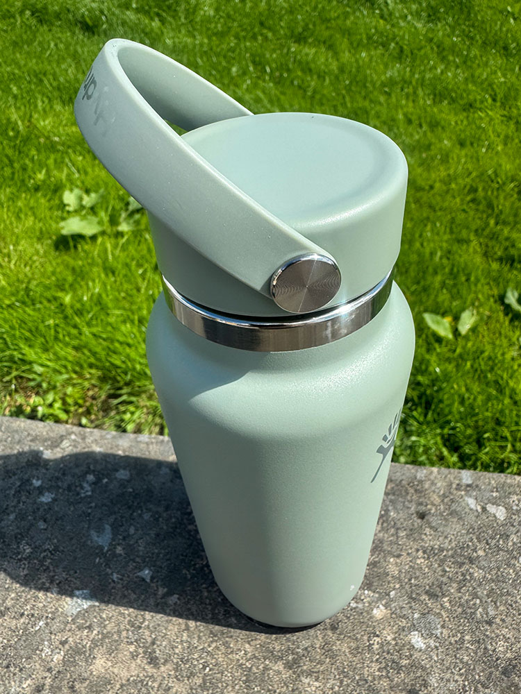 The wide mouth Hydro Flask with Flex Cap