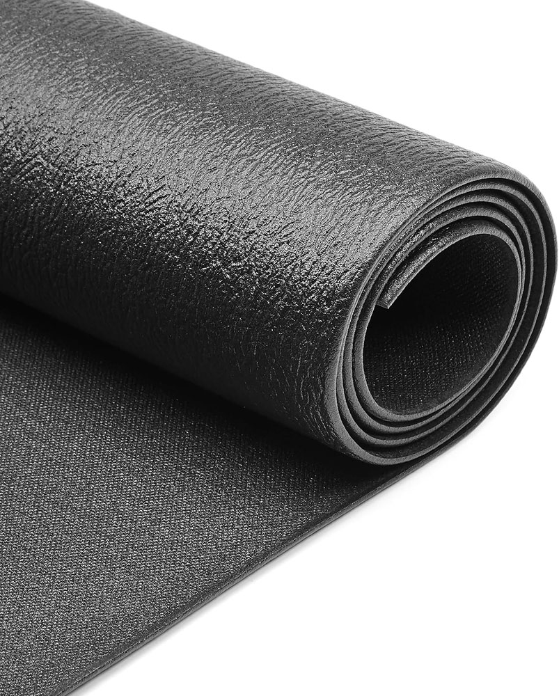 Amazon Basics High-Density Exercise Equipment and Treadmill Mat - rolled-up