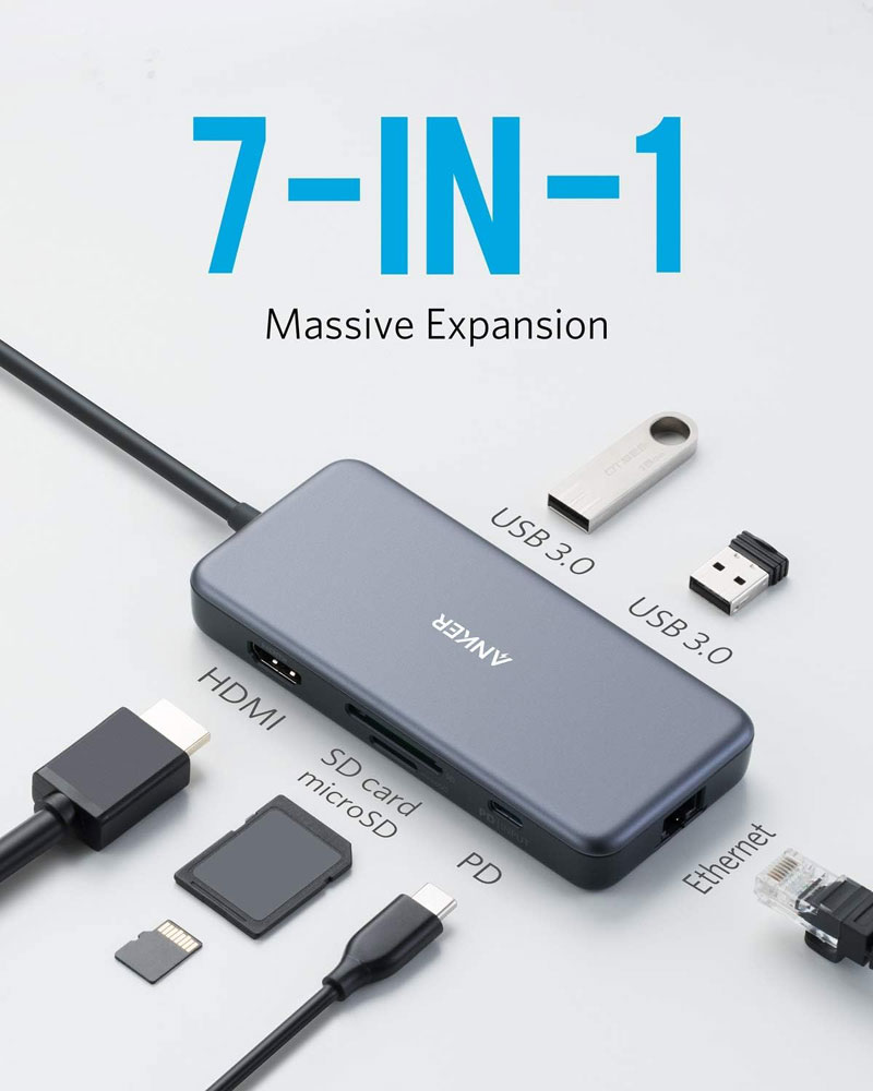 Anker PowerExpand+ 7-in-1 USB-C hub