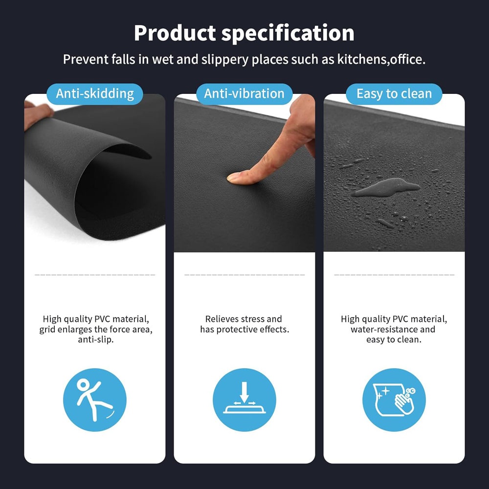 Art3d anti-fatigue mat - features