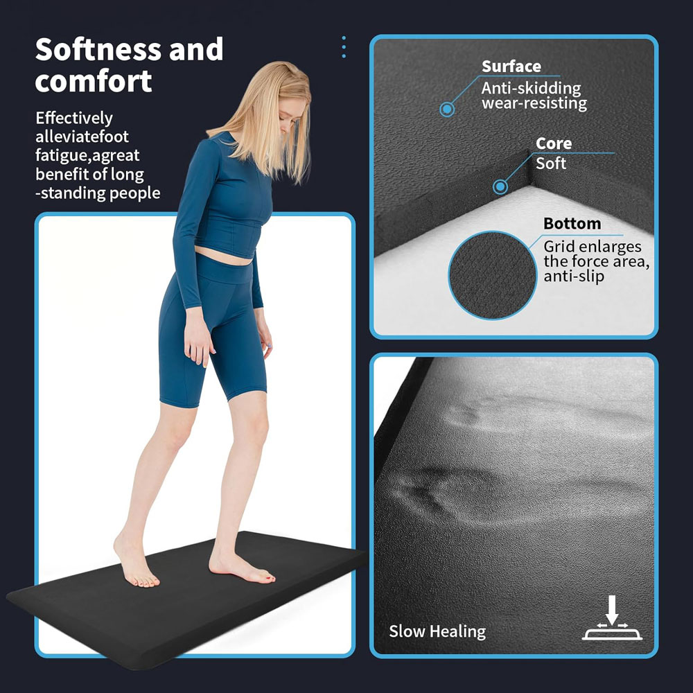 Art3d anti-fatigue mat - material