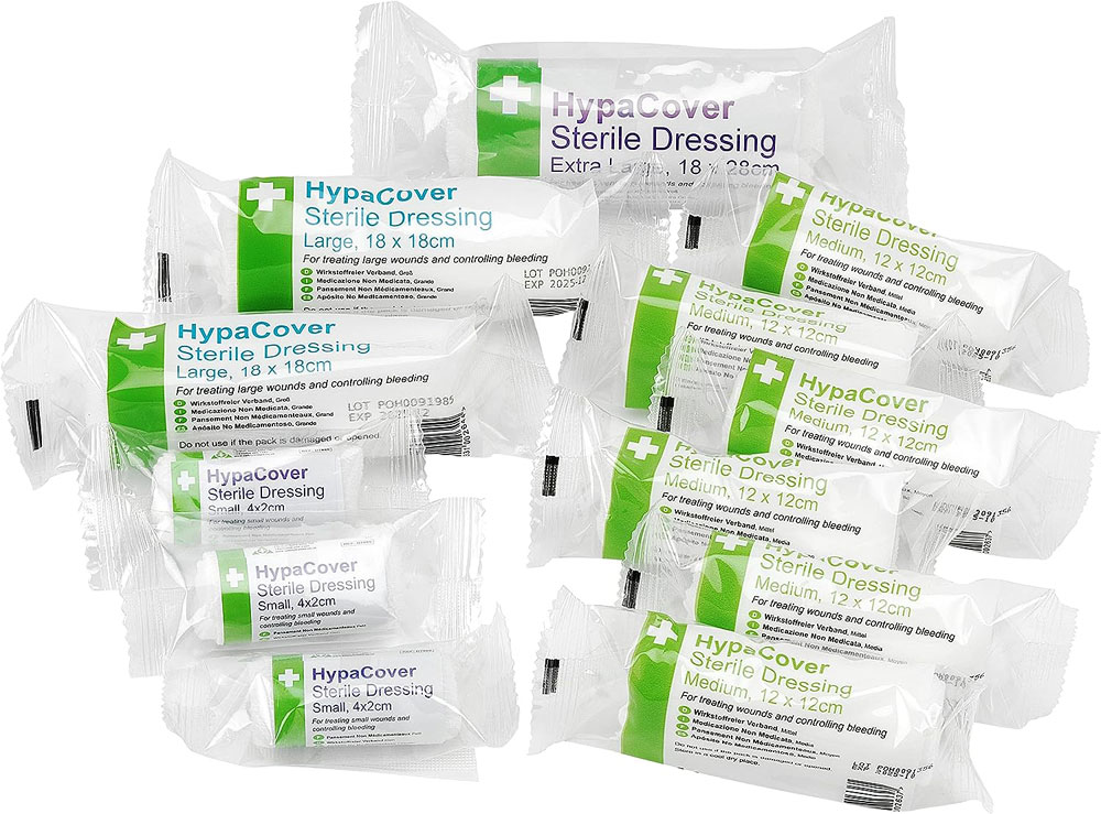 Assorted Wound Dressings