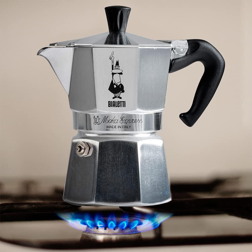 Bialetti Moka Express - on a stove