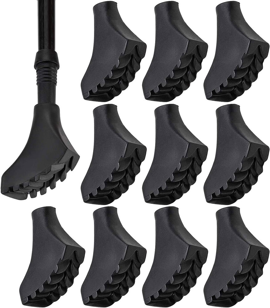 Boot-Shaped Hiking/Walking Pole Tips