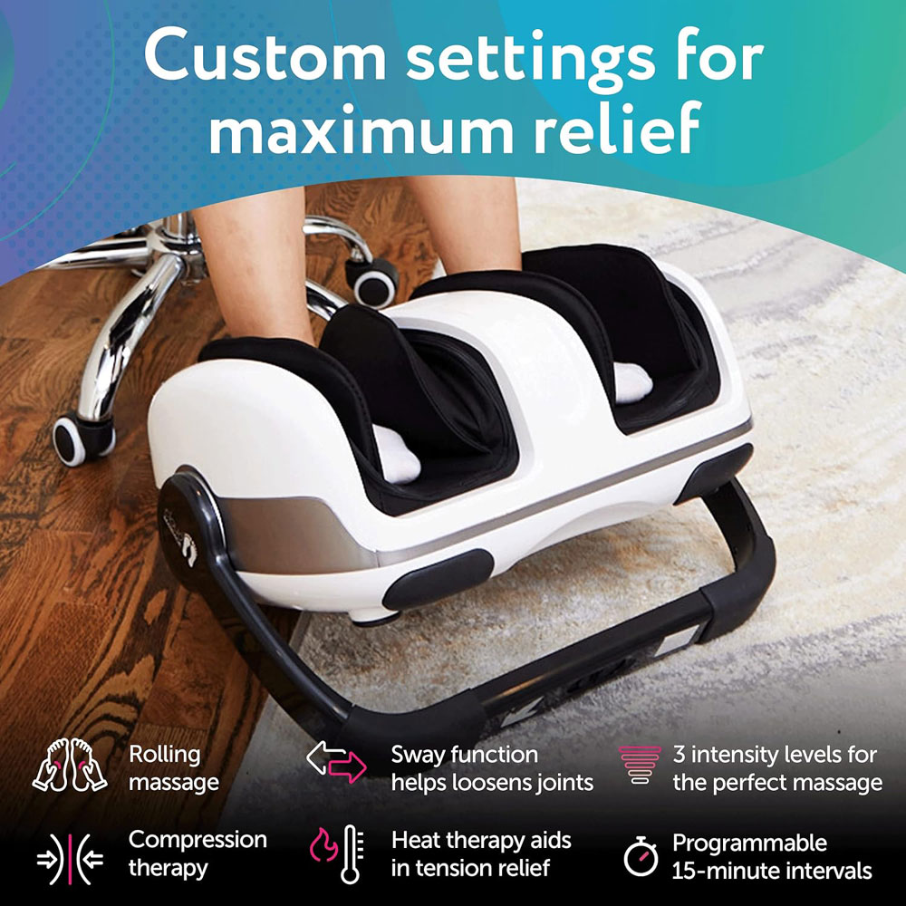 Cloud Massage Shiatsu Foot Massager - settings