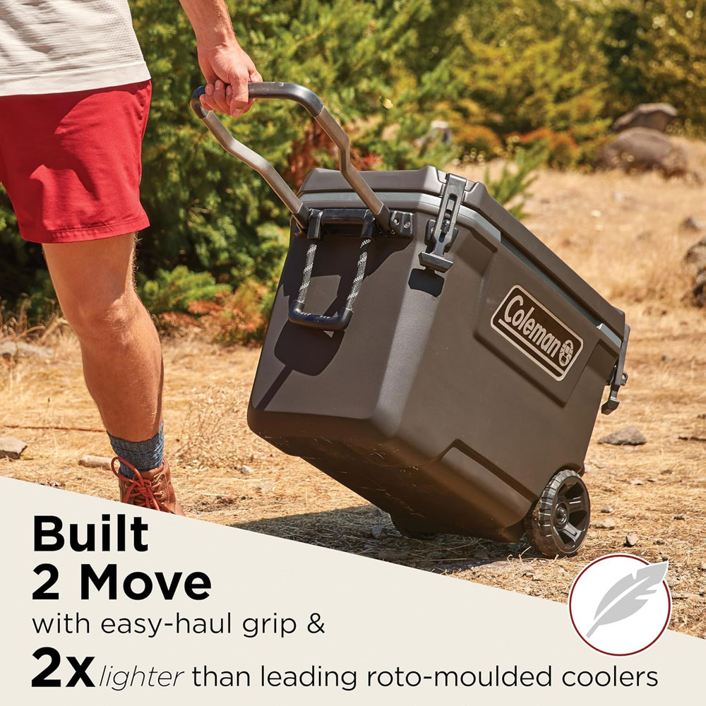Coleman Convoy Heavy-Duty Insulated Cooler - with wheels