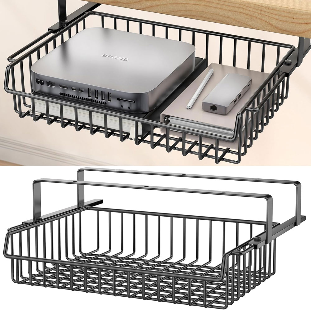 ENONCI self-adhesive under-desk drawer