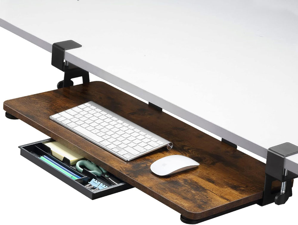 ETHU under-desk keyboard tray