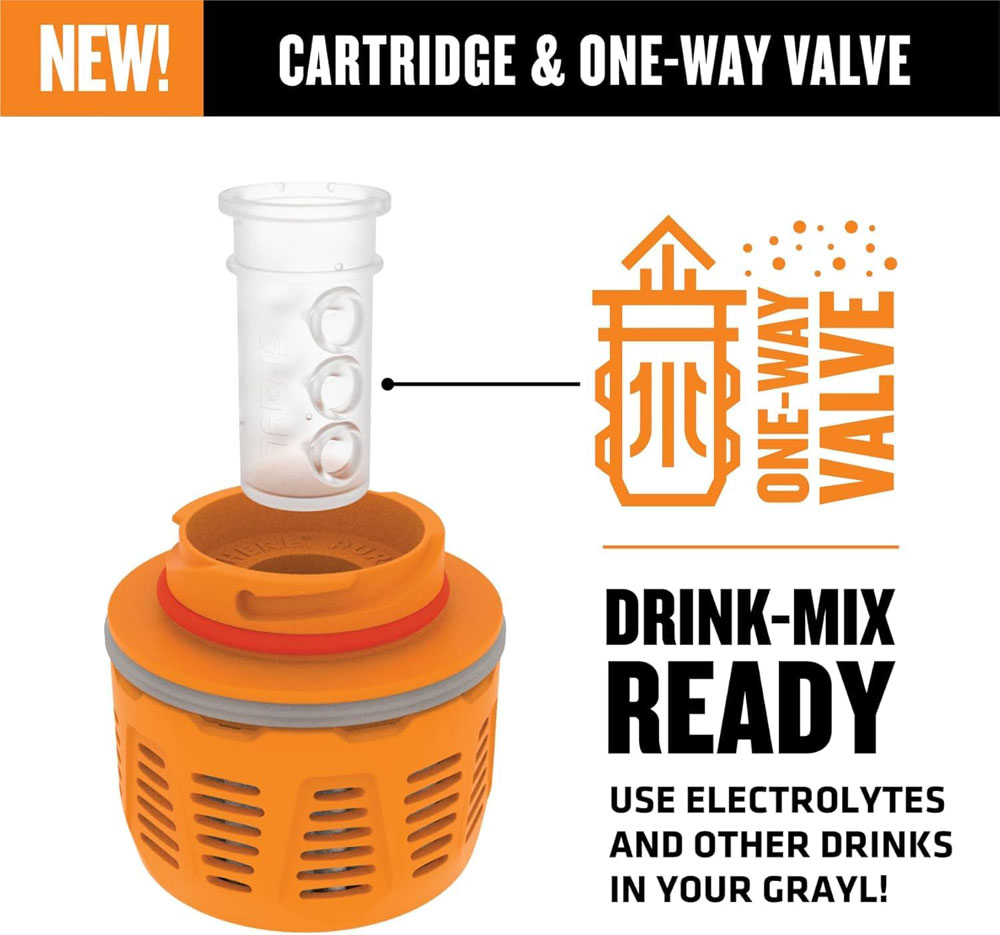 Grayl GeoPress Purifier - how to use electrolytes in it