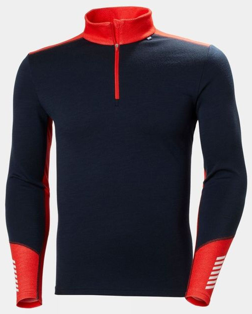 Helly Hansen Lifa Merino Midweight Half-Zip Baselayer - Men's Front