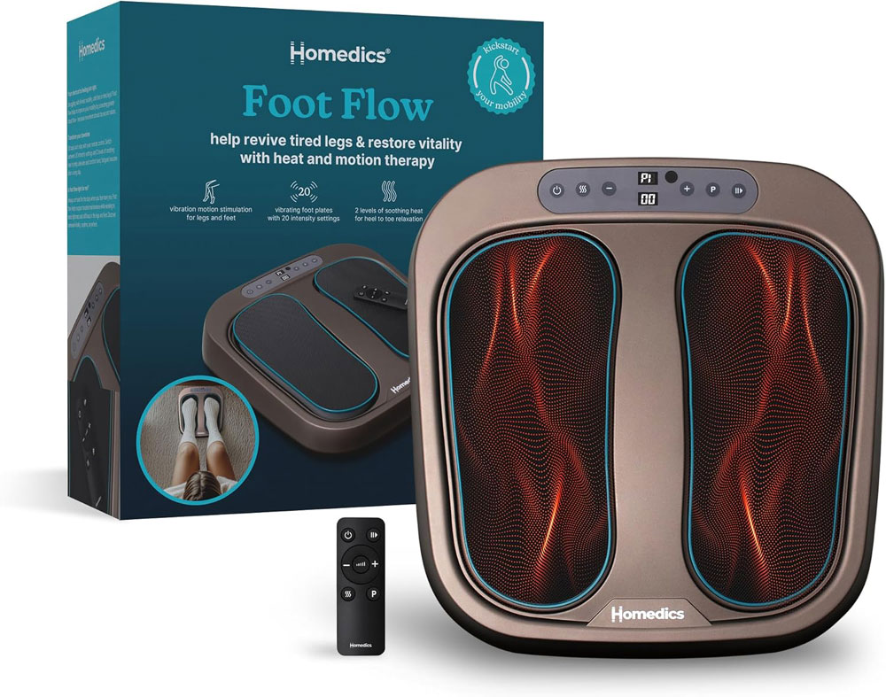 Homedics Foot Flow Mobility Booster - vibration massager