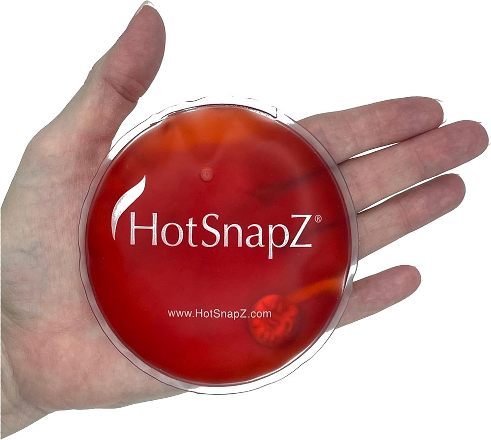 HotSnapZ Reusable Hand Warmers - round