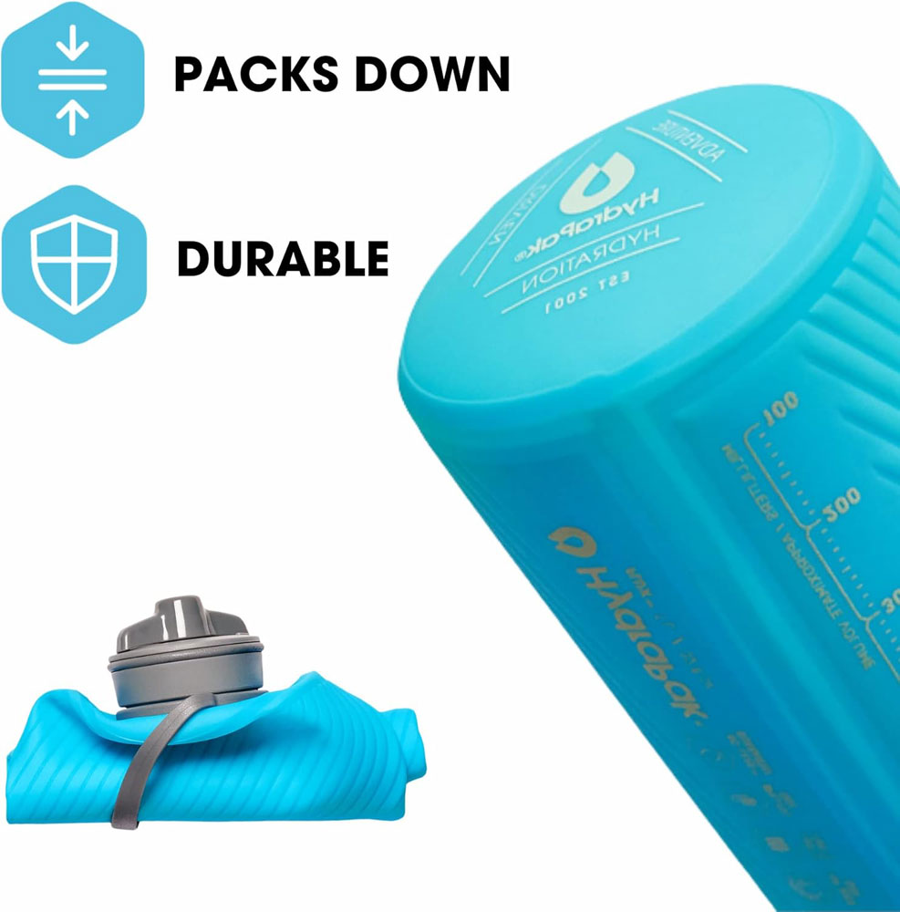 HydraPak Flux 1L - packed down