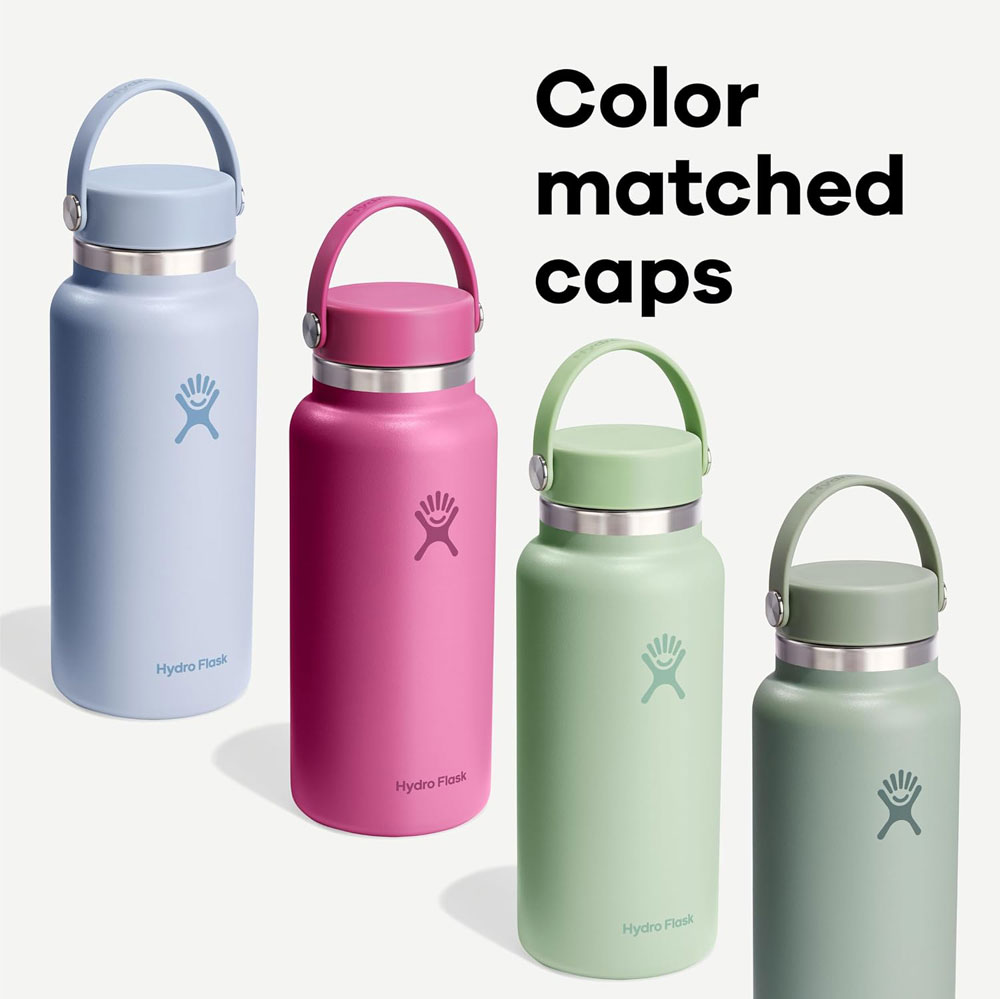 Hydro Flask Wide Mouth 32 oz - available in many colours