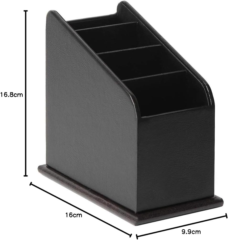 JackCubeDesign 4 Compartments Remote Control Organiser Holder - size