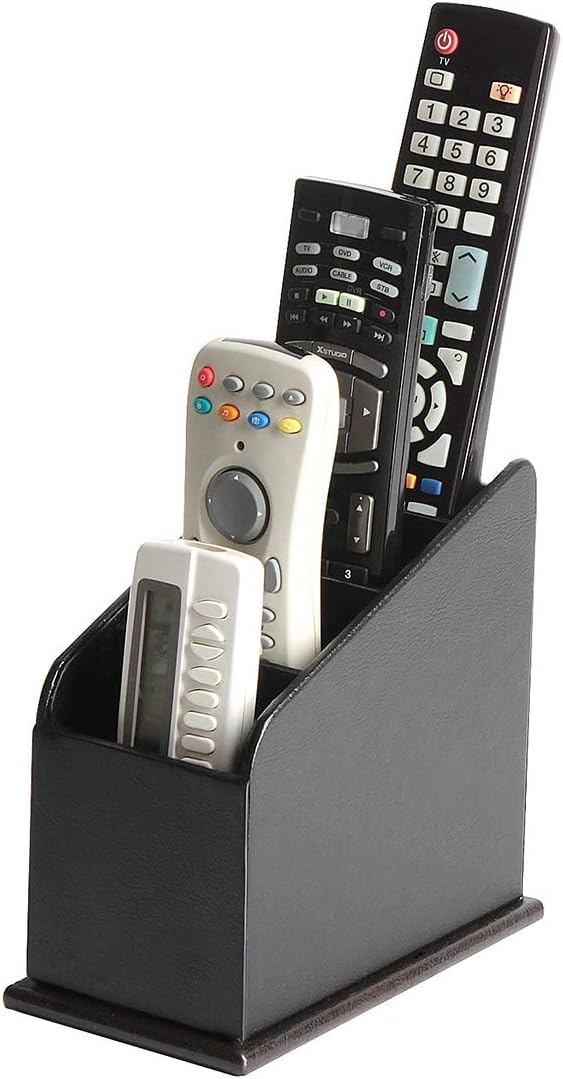 JackCubeDesign 4 Compartments Remote Control Organiser Holder