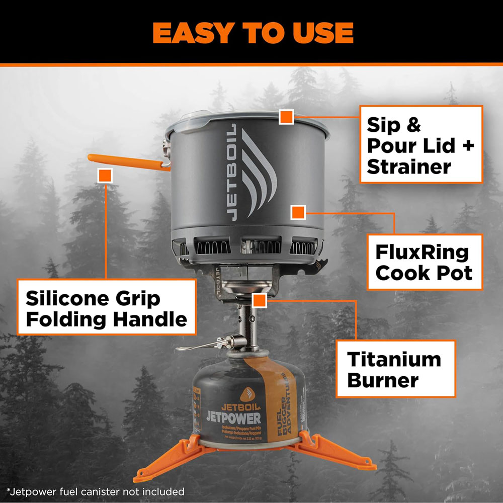 Jetboil Stash - features