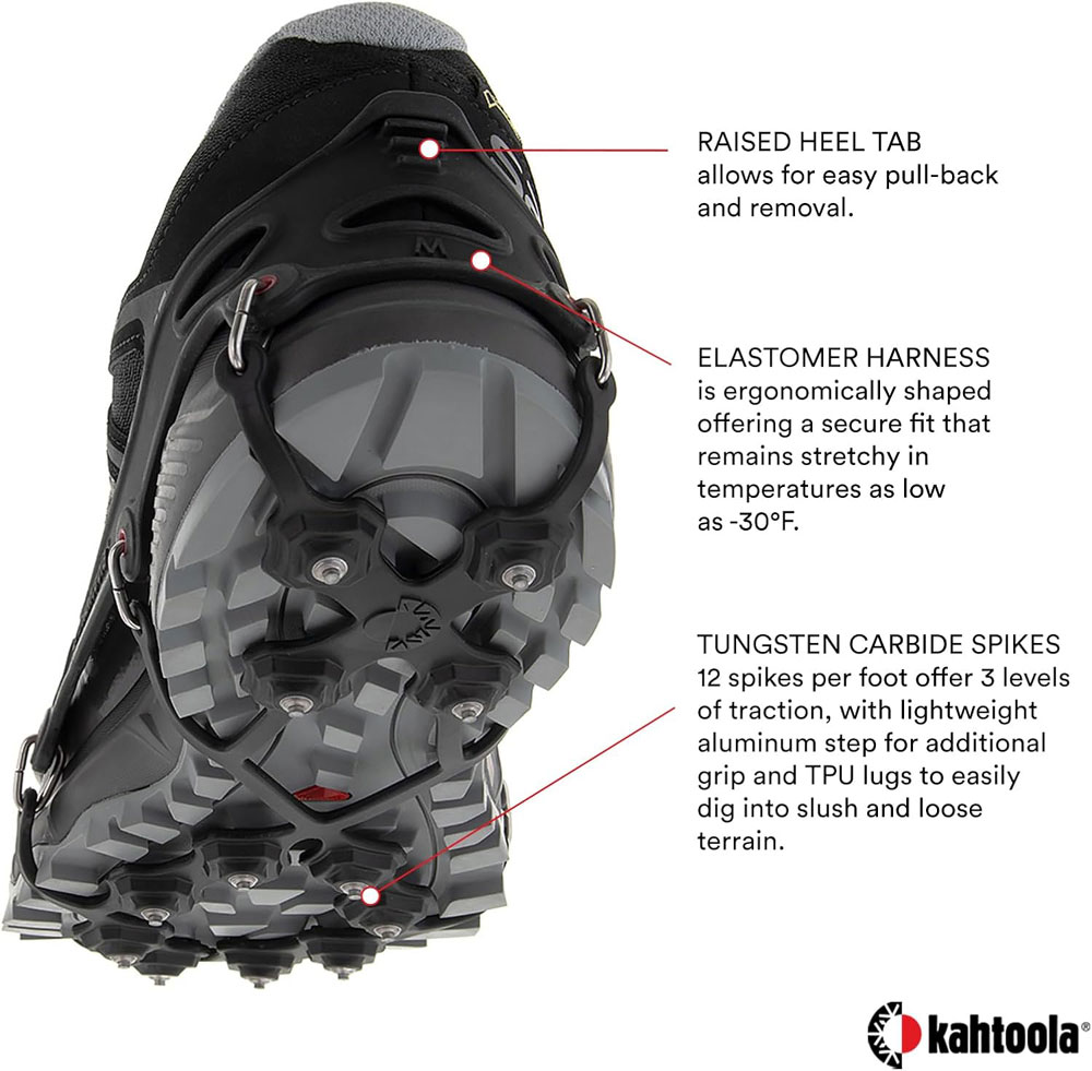 Kahtoola EXOspikes - underfoot features