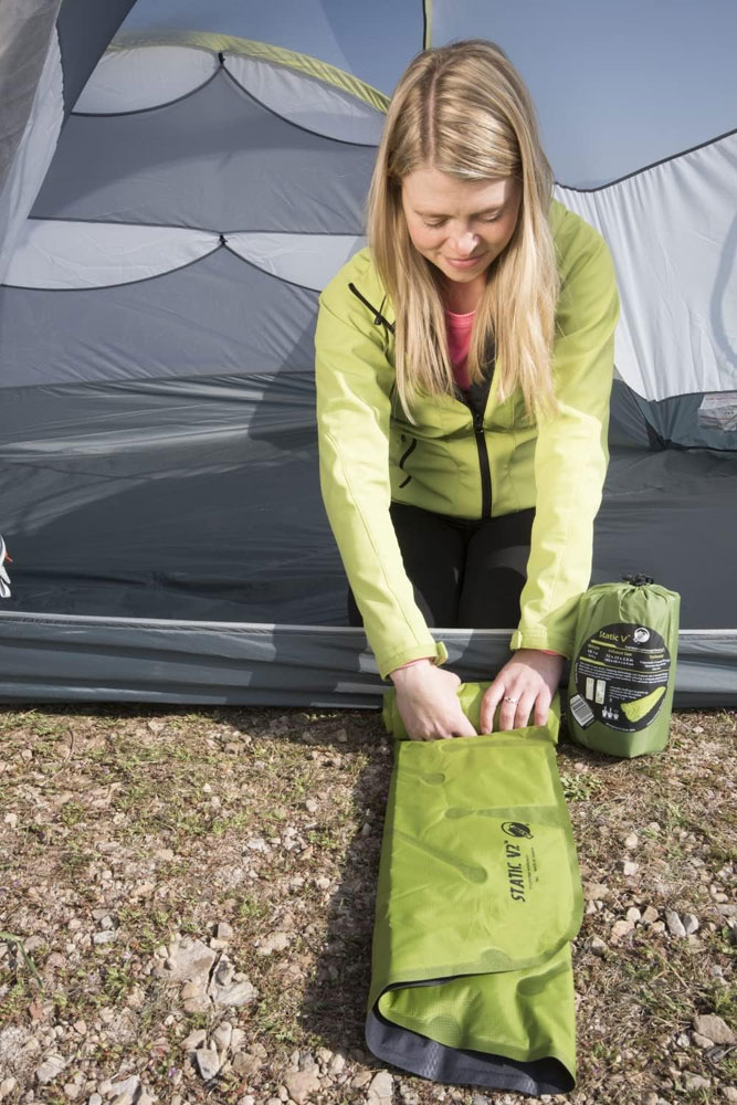 Klymit Static V2 - beimg rolled up