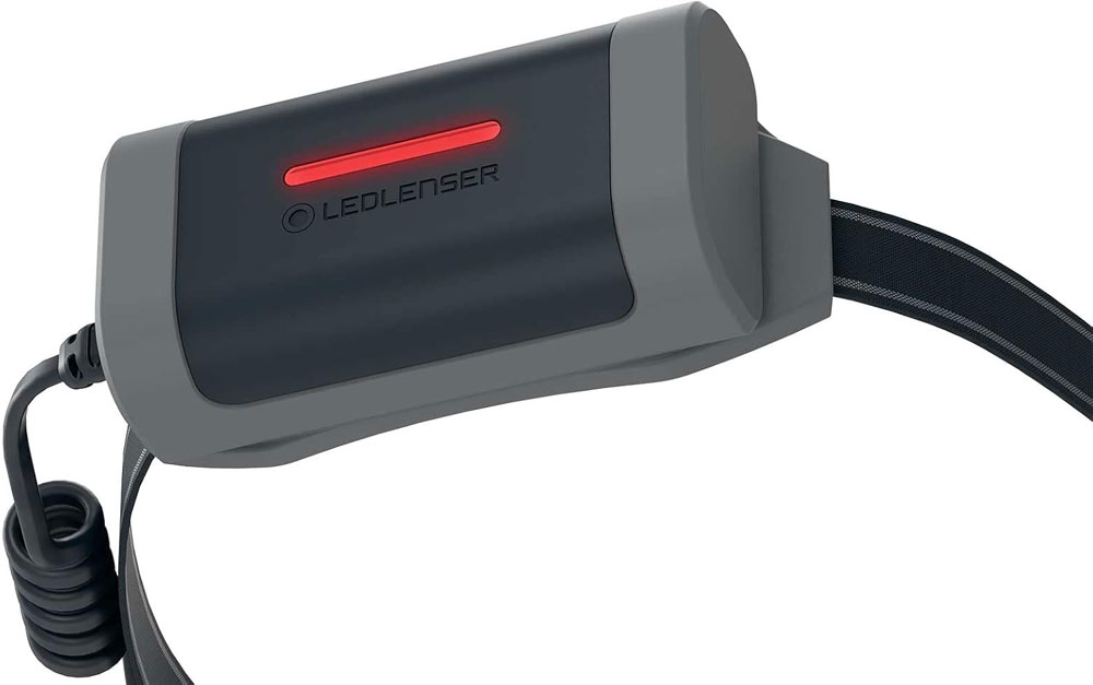 Ledlenser NEO9R - red light on the back