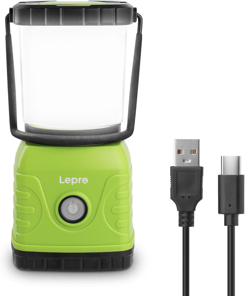 Lepro 1300LM Rechargeable Camping Lantern