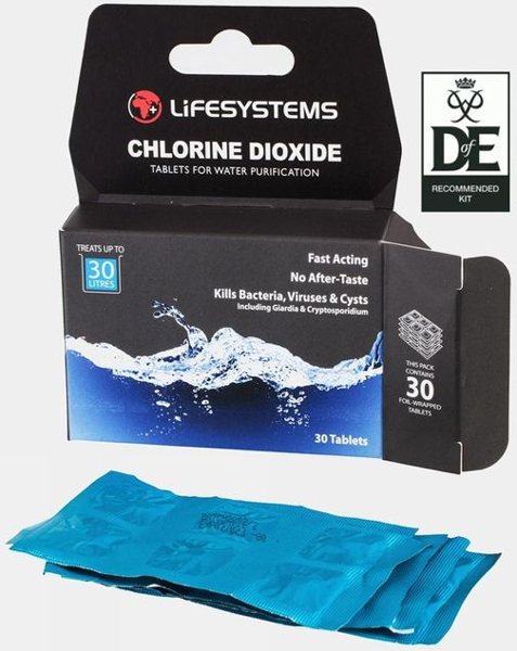 Lifesystems Chlorine Dioxide Tablets