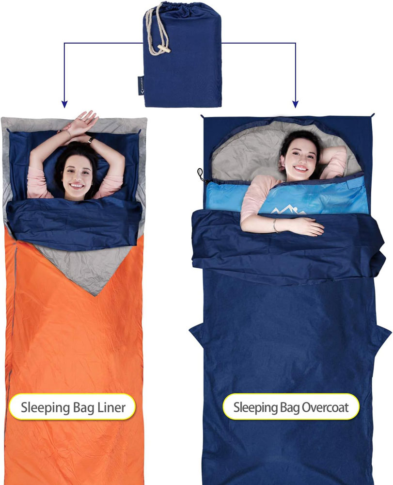 MYCARBON Travel Sleeping Bag Liner uses
