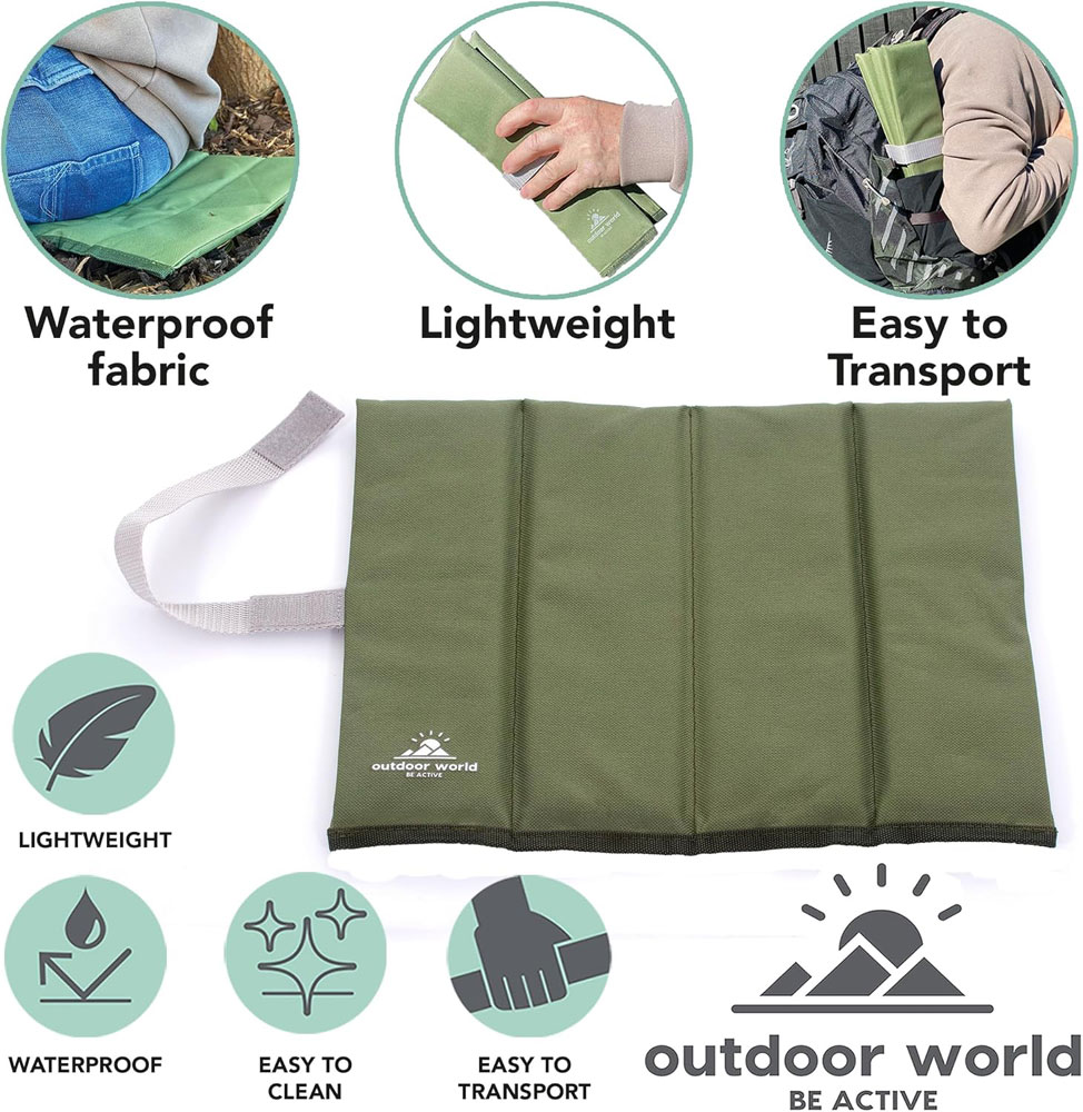 Outdoor World Folding Sit Mat - features