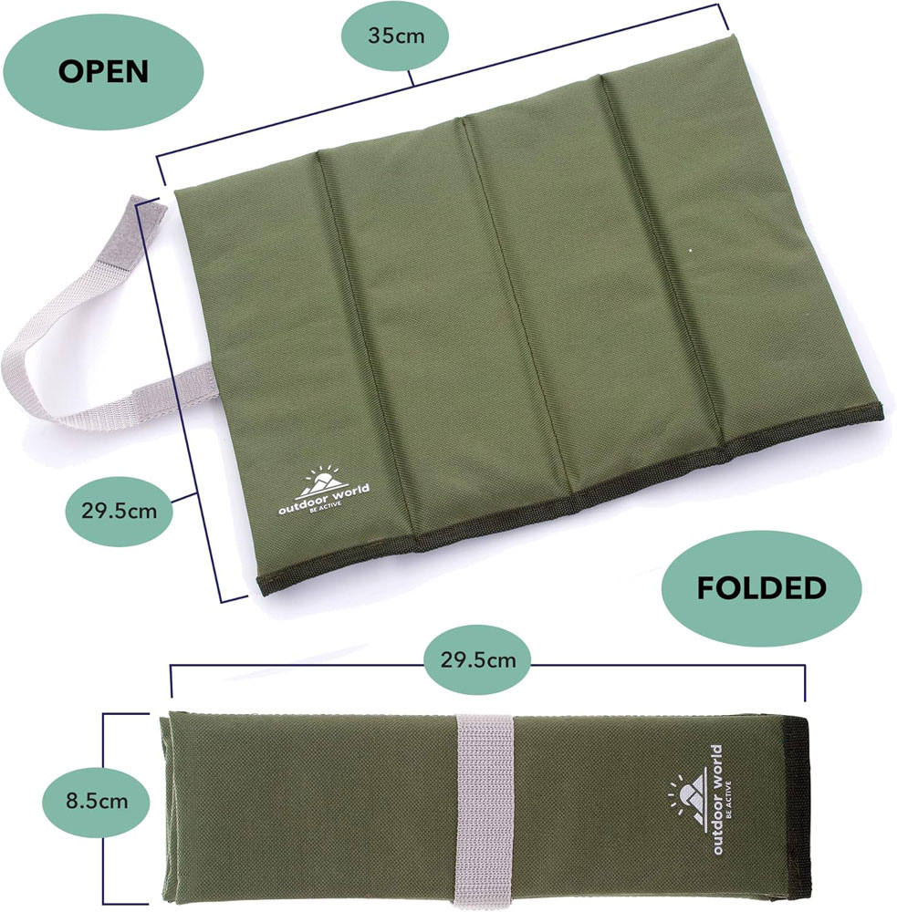 Outdoor World Folding Sit Mat - specs