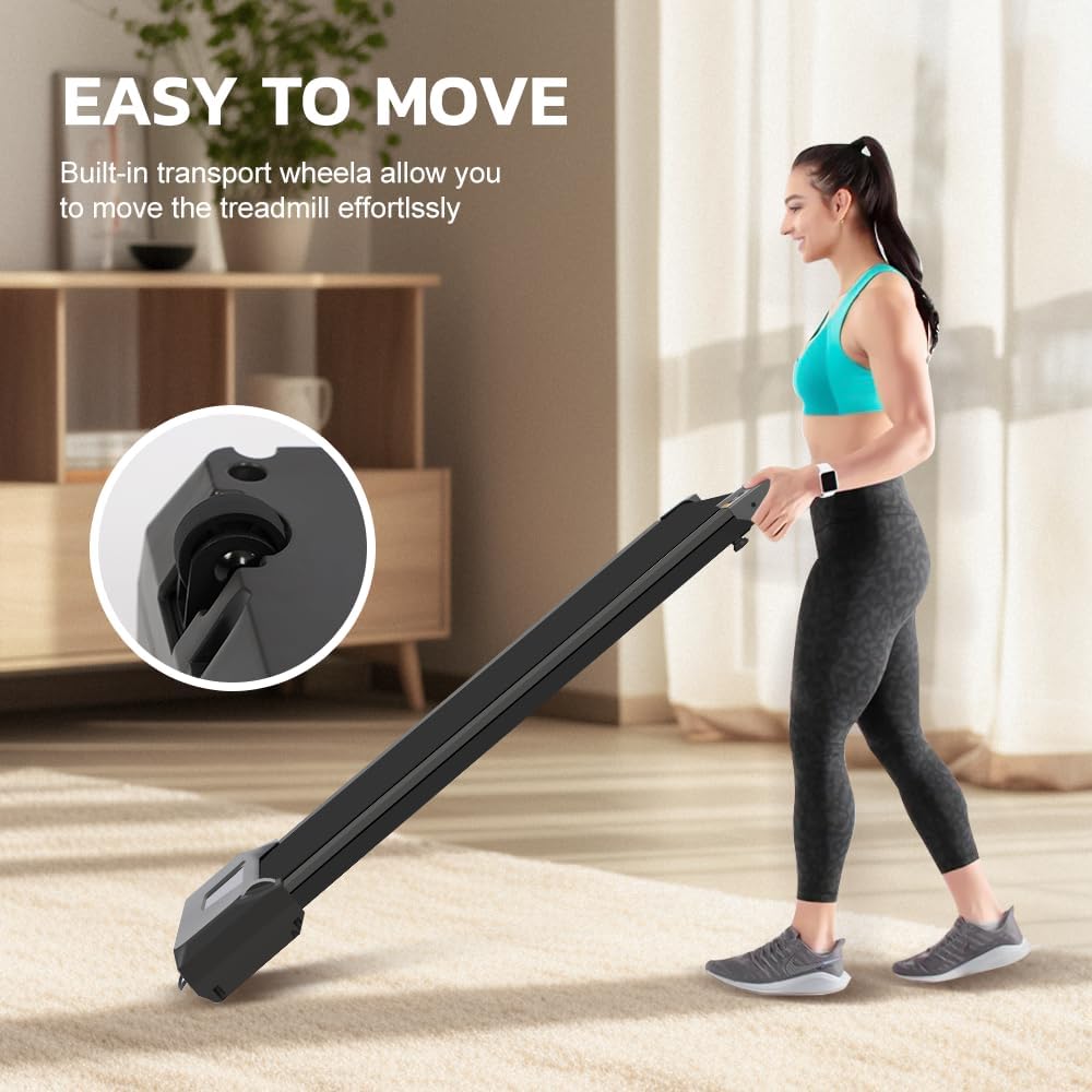 Panana Under Desk Treadmill Walking Pad - easy to move and store