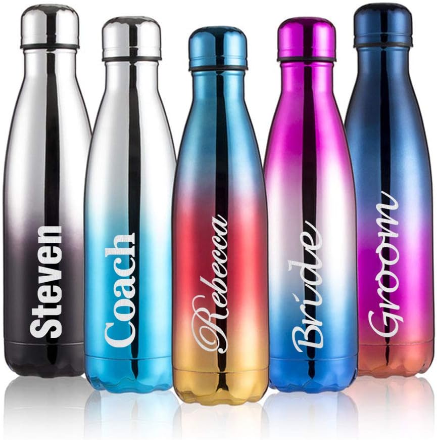 Personalised Insulated Water Bottle (500ml)