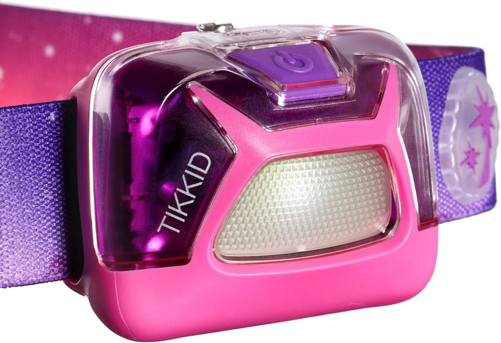 Petzl Tikkid - light and button