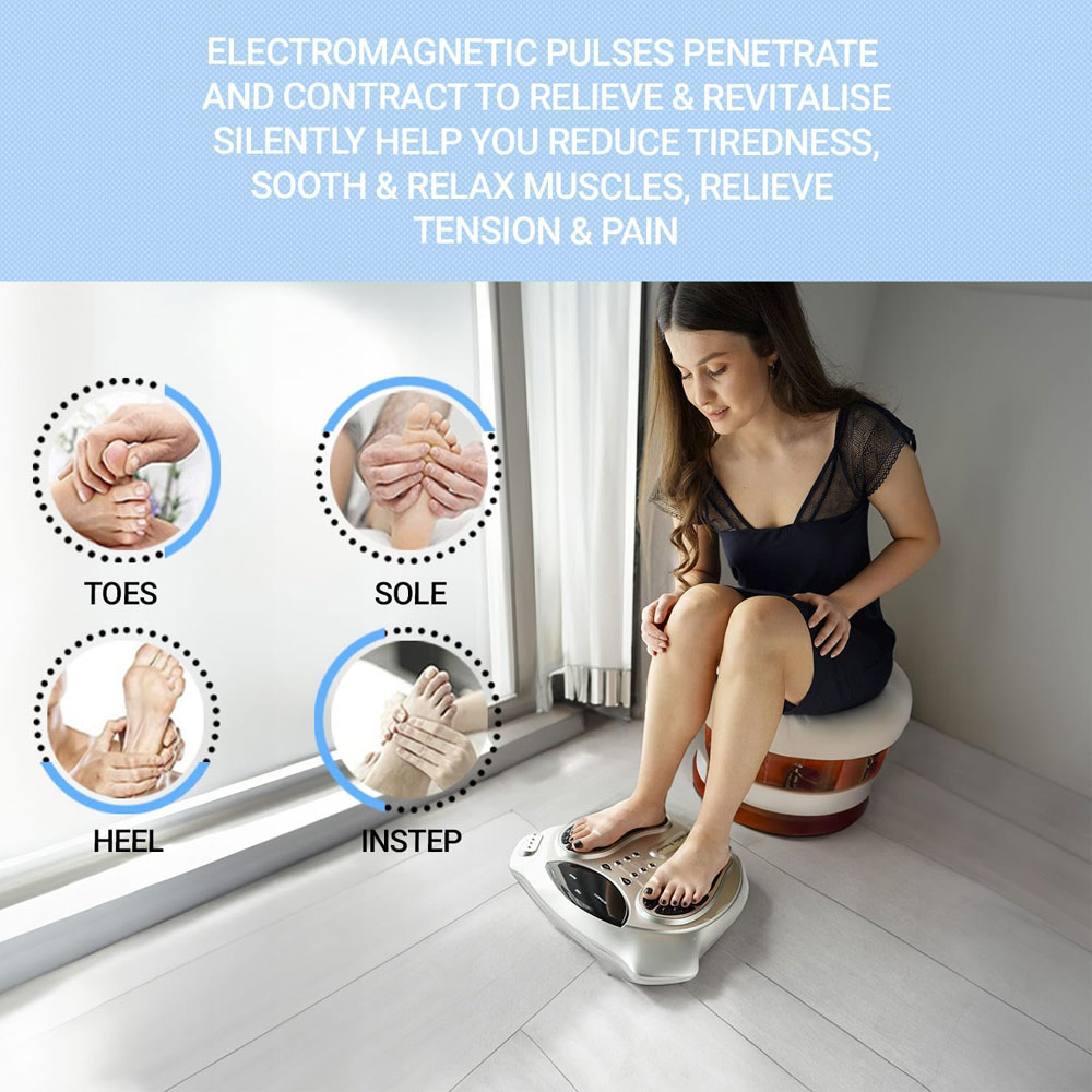 PureMate Foot Circulation EMS & TENS Massager - issues it may help with