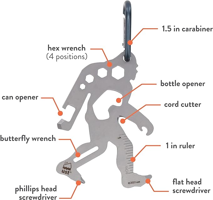 Sasquatch Multi-Tool Carabiner