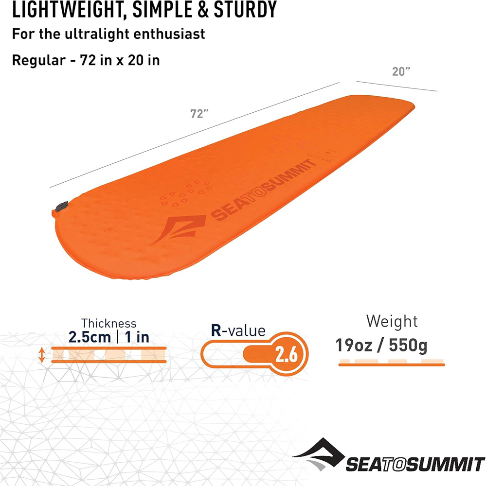 Sea to Summit UltraLight SI Mat - specifications