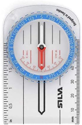 Silva Starter 1-2-3 Compass - end on