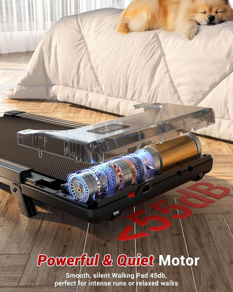 Superun Walking Pad Raceable 6% Incline - features