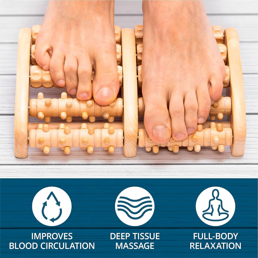 TheraFlow Dual Foot Massager - how it works
